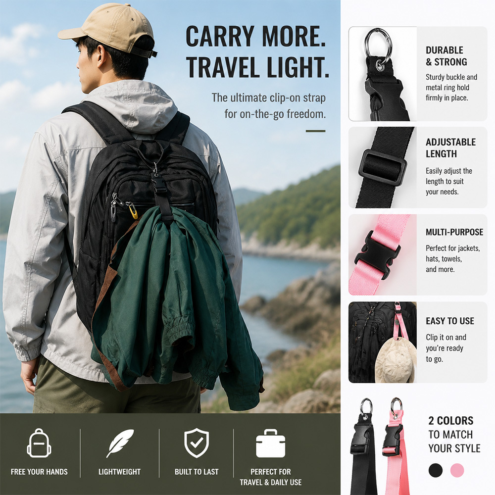 Travel Backpack Anti Theft - Portable Anti-Theft Luggage Strap Durable Outdoor