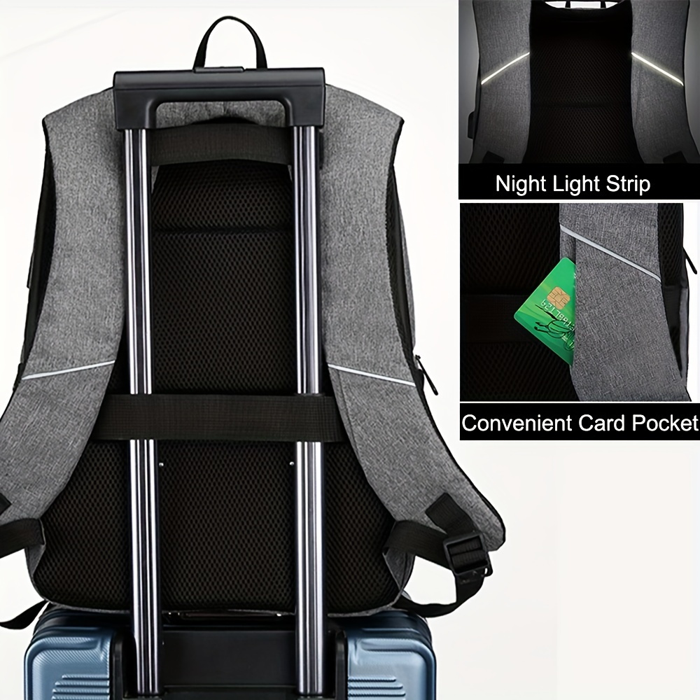 Anti Theft Men Business Laptop - Laptop Backpack 15.6 recension och pris