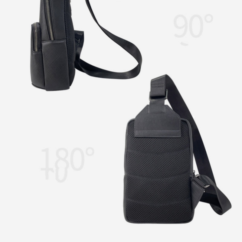 Fashion Design Black Men's Sli - Sling Backpack Shoulder recension och pris
