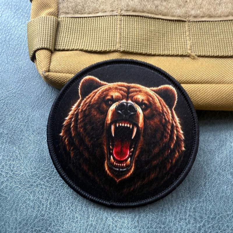 Roaring Grizzly Bear Morale Ba - Urban Backpack Tactical recension och pris