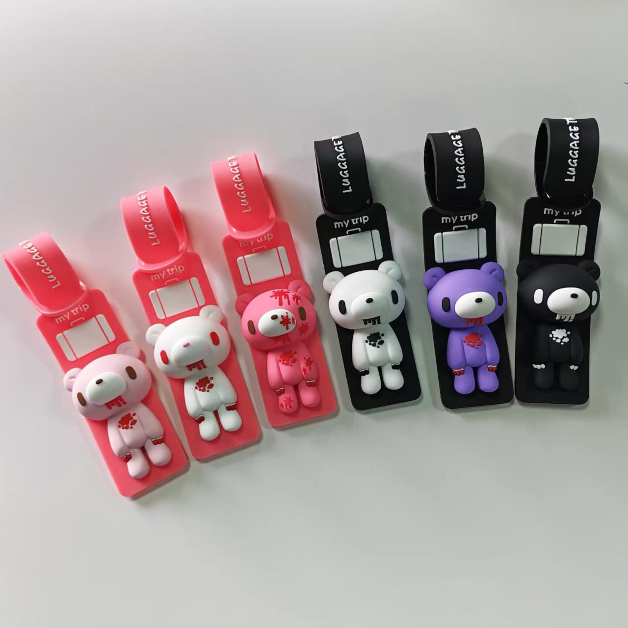 Cute Cartoon Bear Silicone Lug - Travel Backpack Anti Theft recension och pris