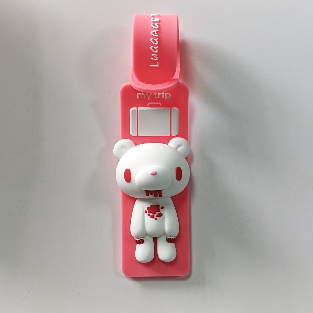 Cute Cartoon Bear Silicone Lug - Travel Backpack Anti Theft recension och pris