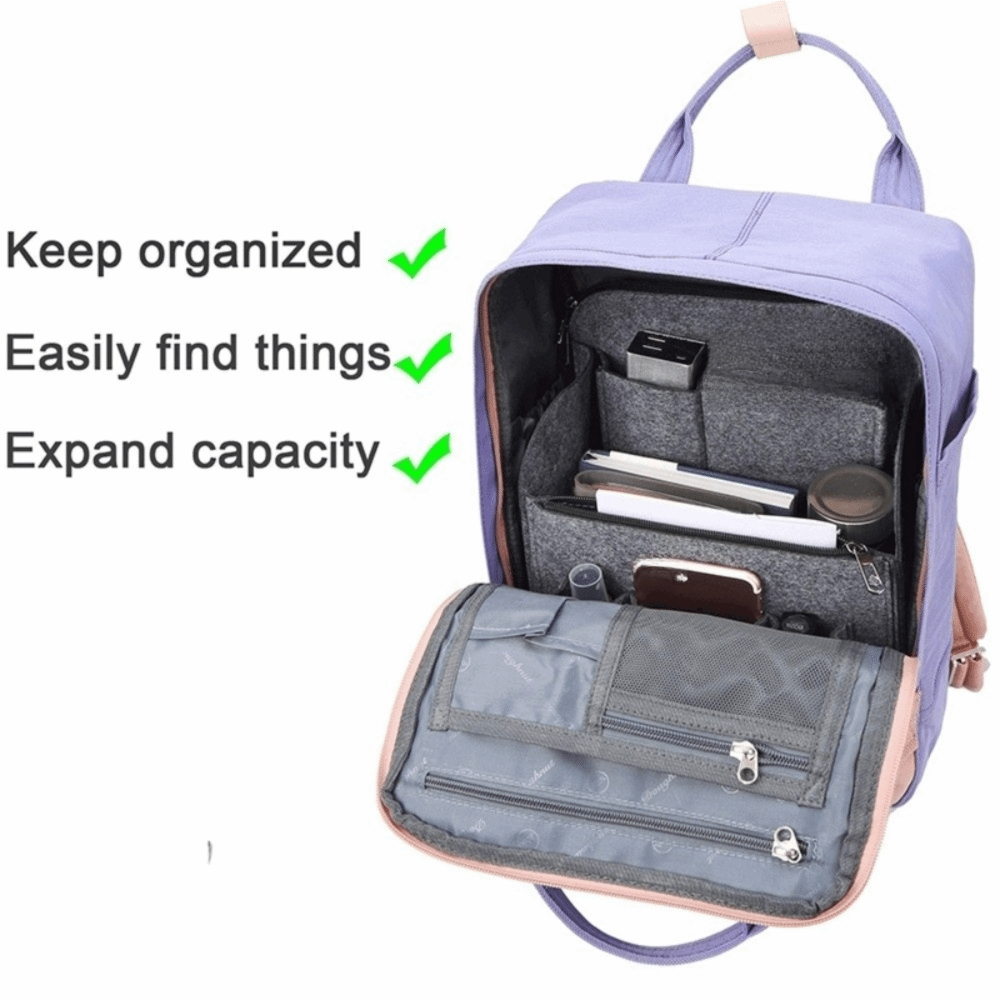Felt Backpack Organizer Insert - Backpack Insert Organizer recension och pris