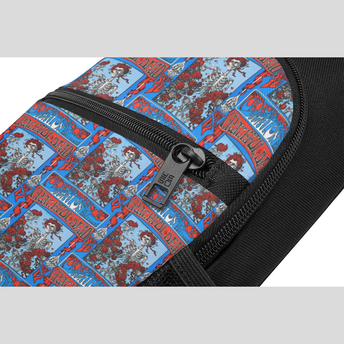 Grateful Dead Rock Band Chest  - Sling Backpack Shoulder recension och pris