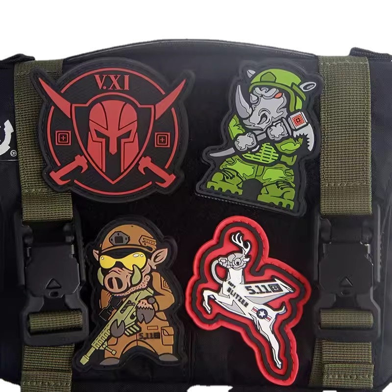 Tactical Badge Soft Rubber Ves - Urban Backpack Tactical recension och pris
