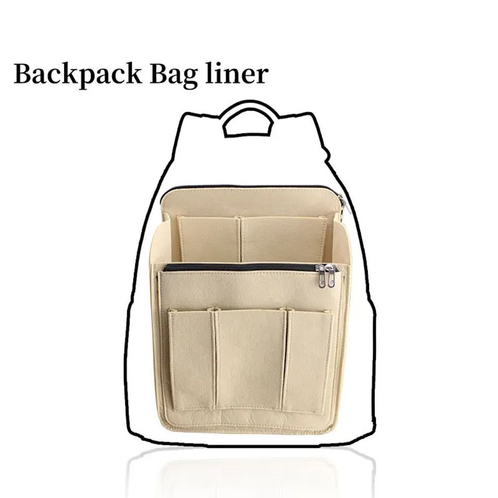 Durable Multi-Pocket Backpack  - Backpack Insert Organizer recension och pris